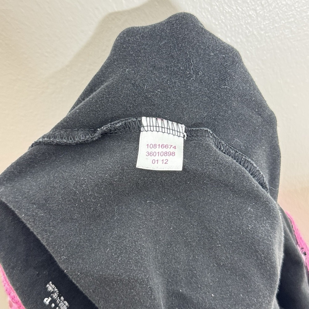 Victoria's Secret PINK Y2K Foldover Yoga Pants Flare Pink Leopard Cheetah Small - Picture 7 of 7